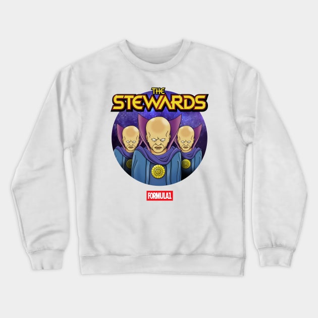 The Stewards Crewneck Sweatshirt by Super Secret Villain